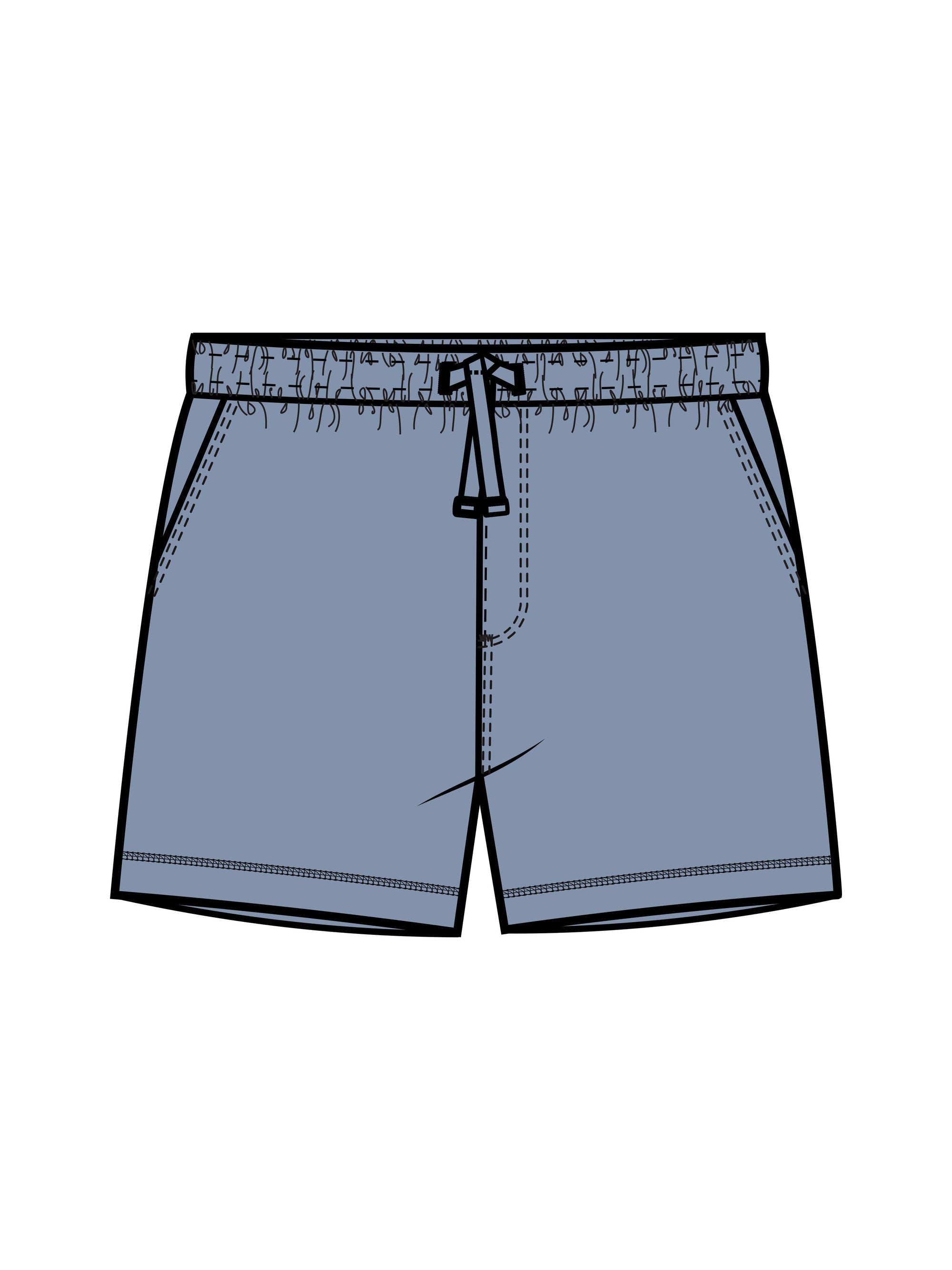Organic Dane Short - Rain