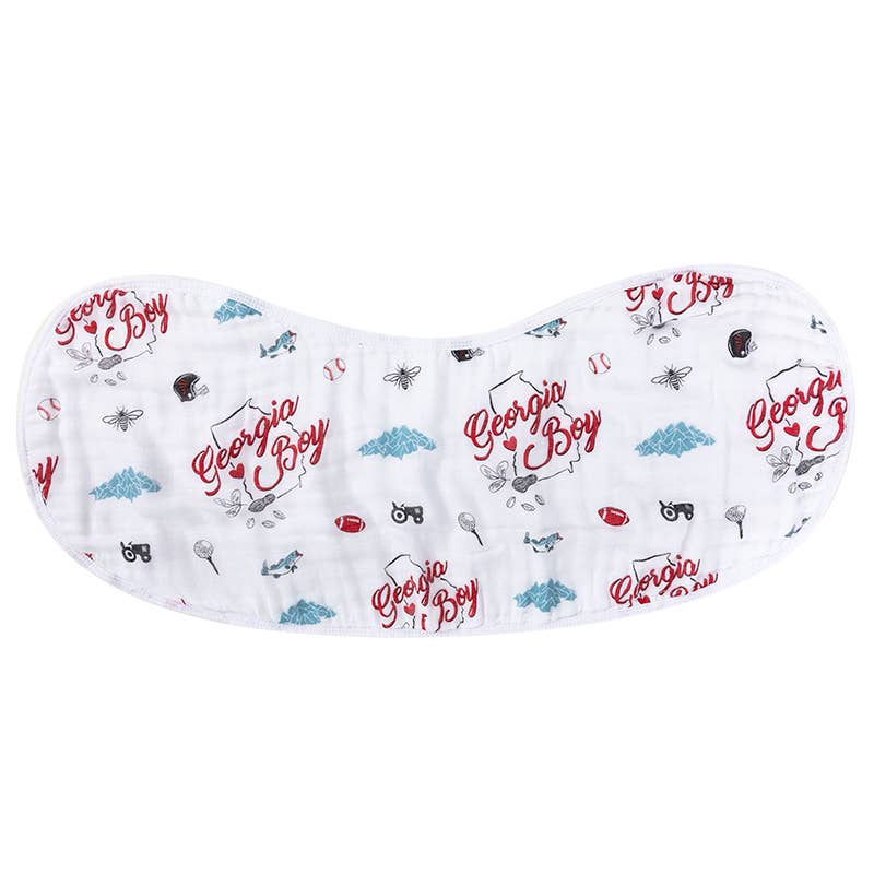 Georgia Boy Burp Cloth