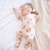 Bamboo Teddy Bear Zip Romper