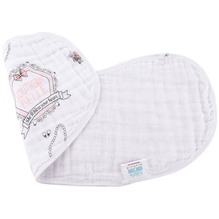 Southern Belle Burp Cloth