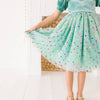 Minty Confetti Diana Dress