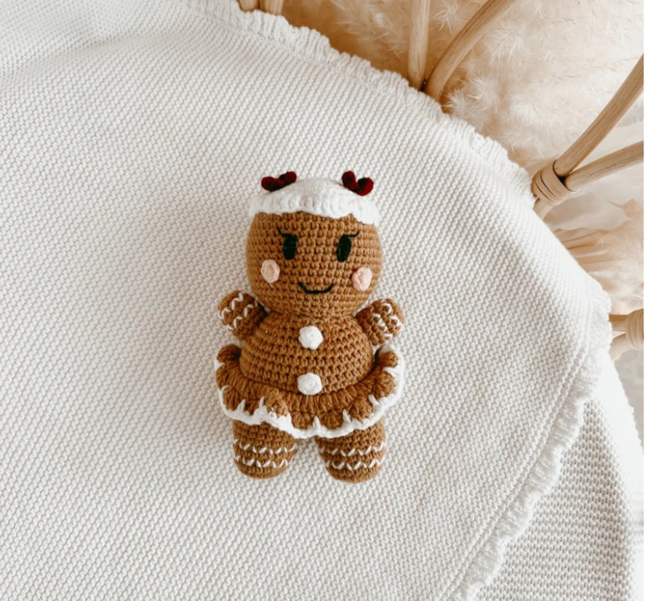 Holiday Crochet Rattle