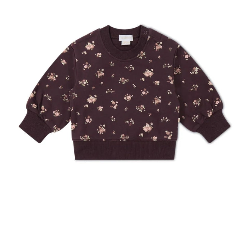 Organic Cotton Penny Sweatshirt - Petite Fleur