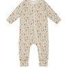 Organic Cotton Reese Zip Onepiece - Charlie's Backyard