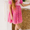 Bubblegum Confetti Diana Dress