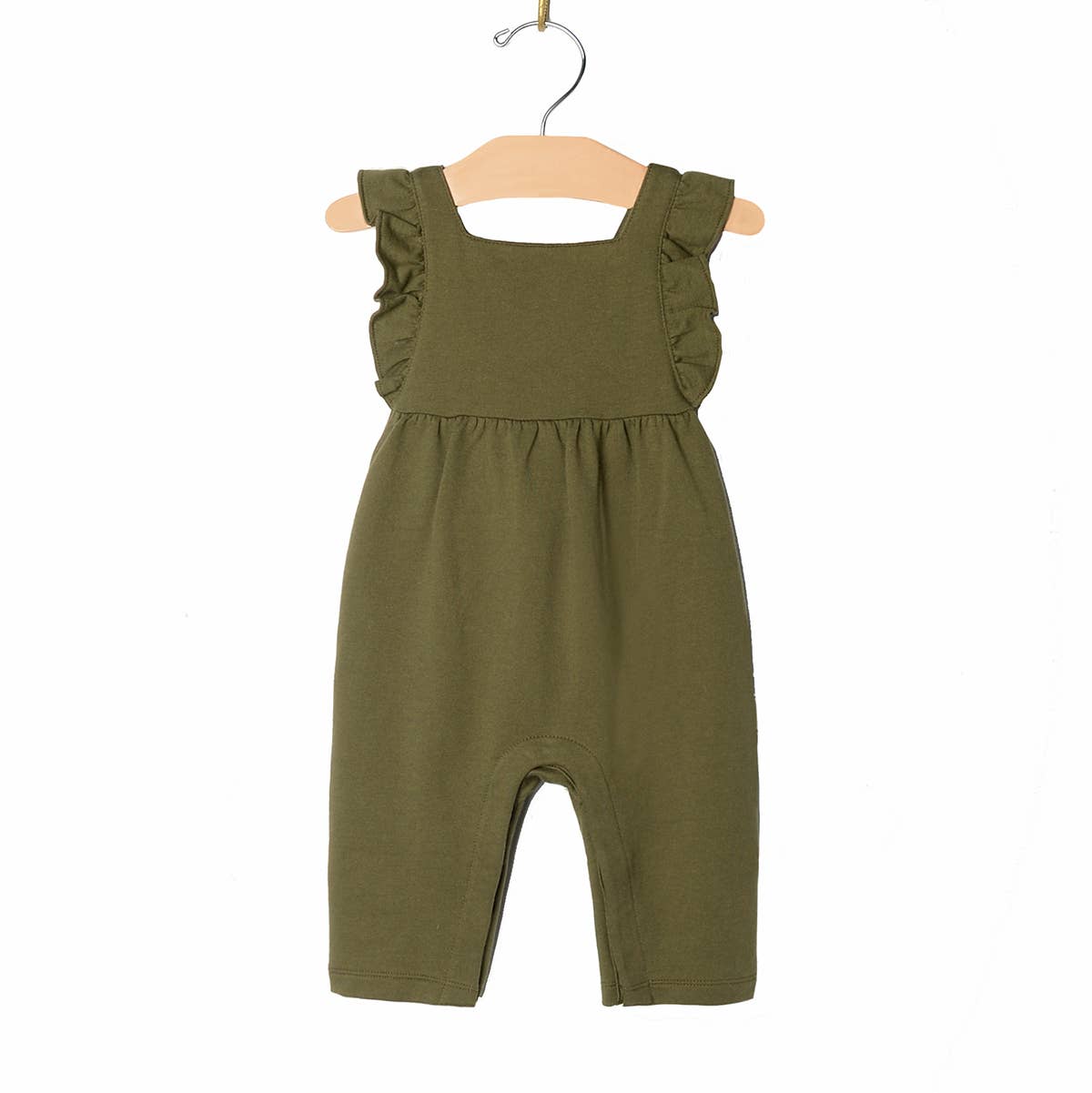 Fall Green Flutter Overall