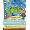 Animal Babies Lift-a-Flap 4-Book Set