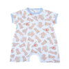 Blue Golden Pup Playsuit