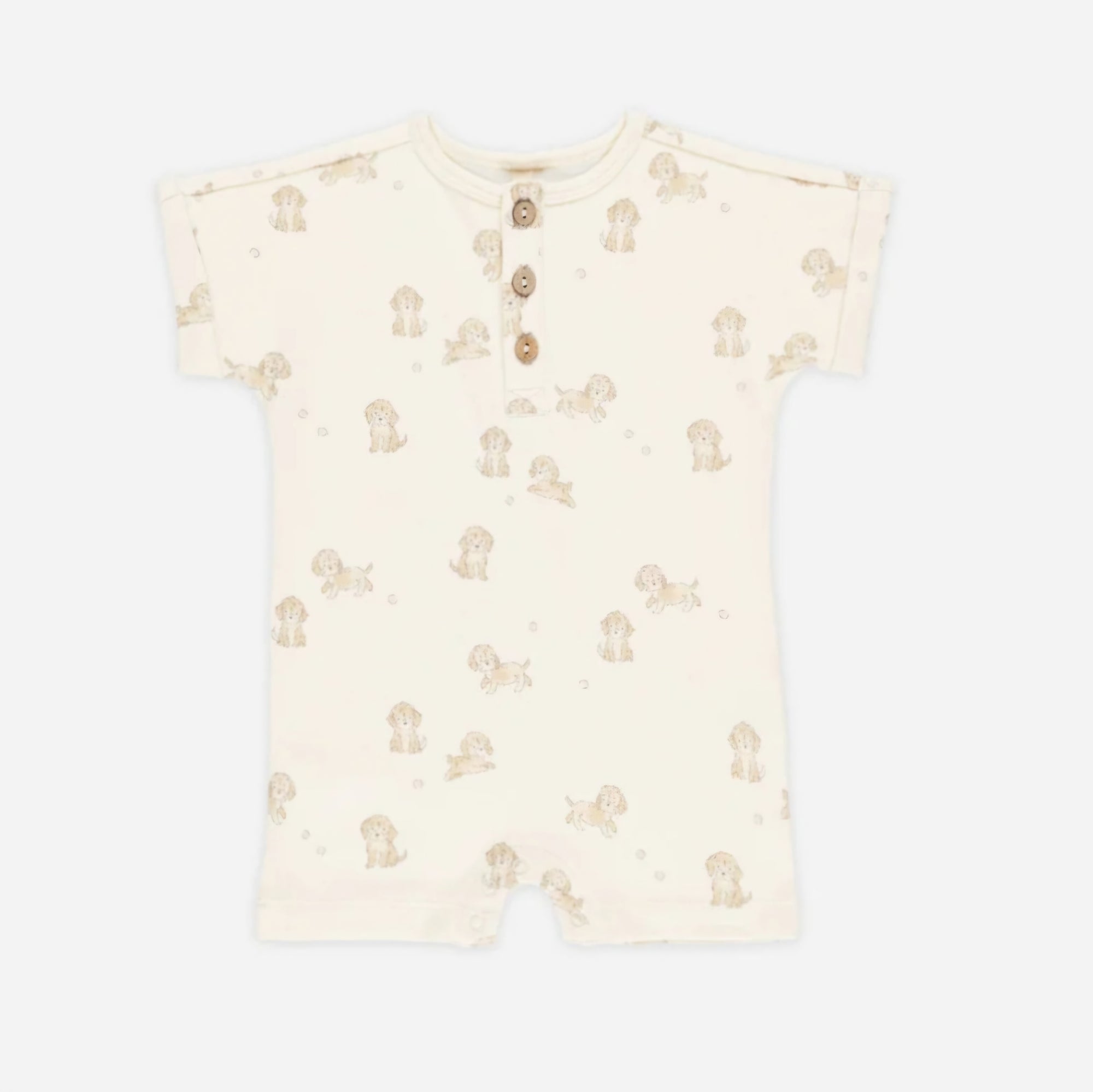 Puppies Short Sleeve One-Piece