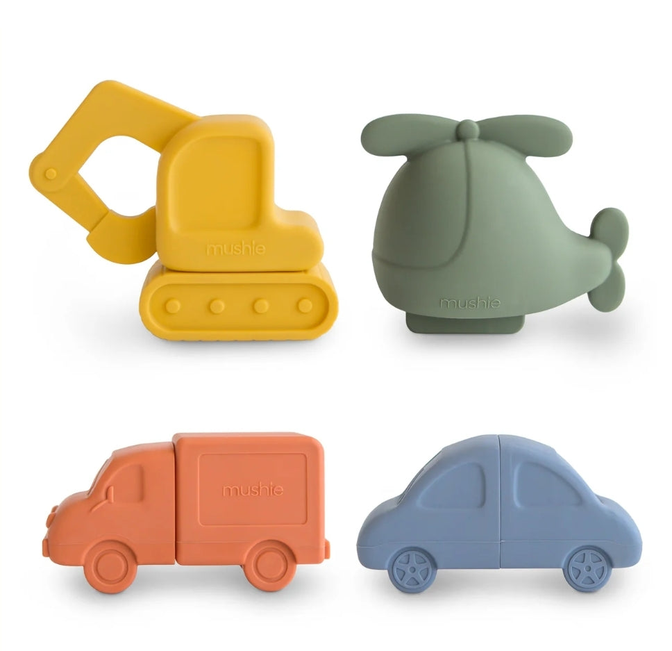 Vehicles Mold Free Bath Playset