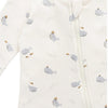 Organic Cotton Reese Zip Onepiece - Whales