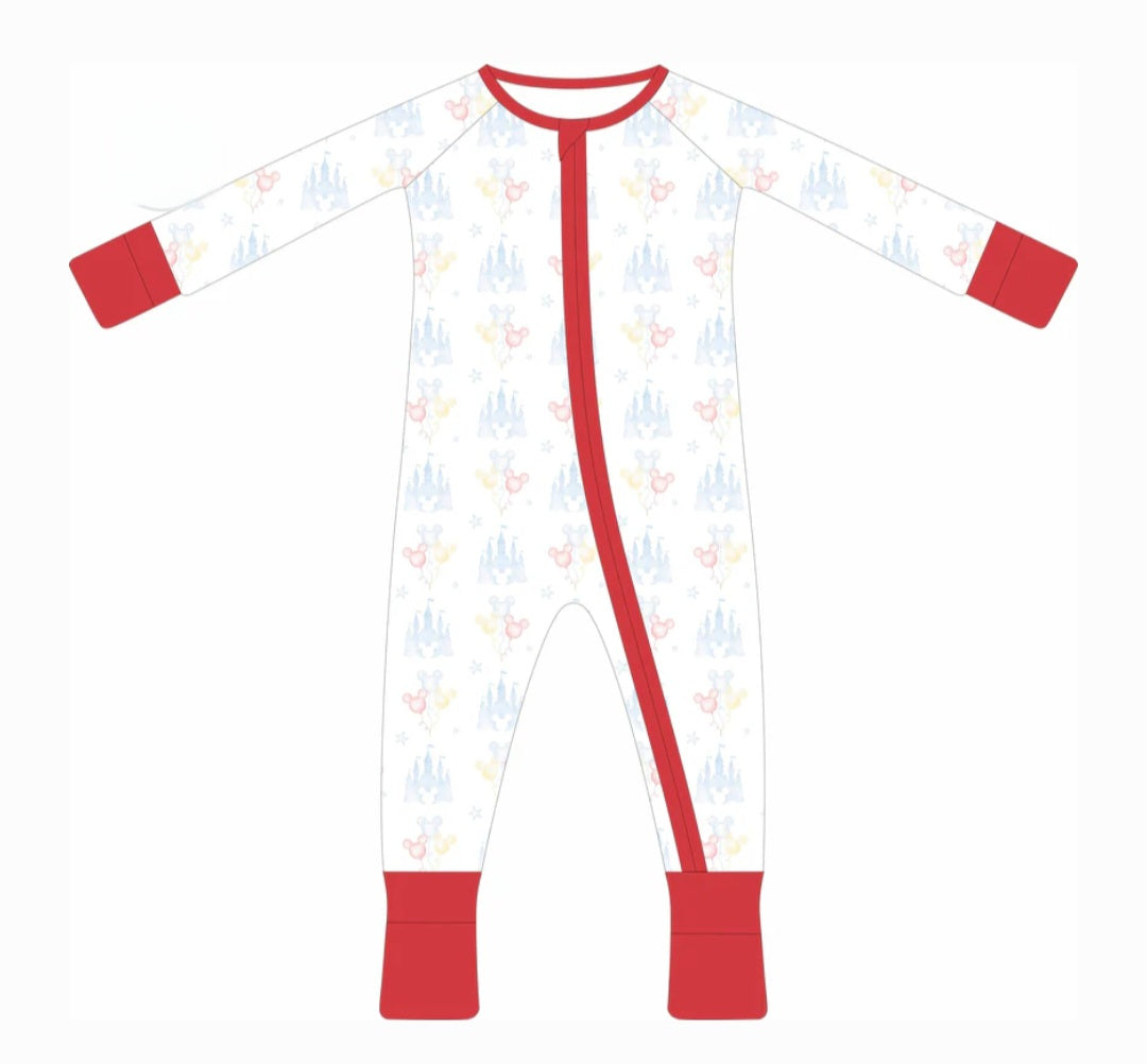 Magical Mouse Zip Pajamas